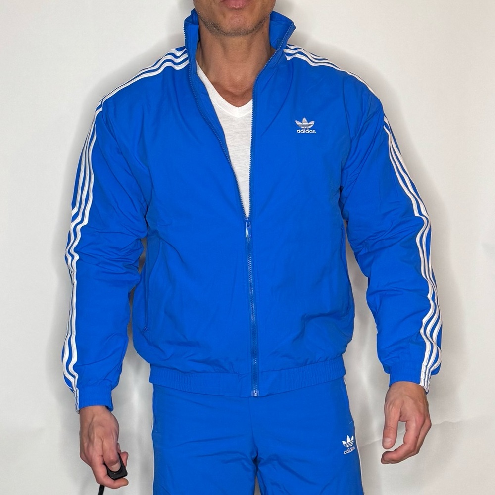 Adidas Men's Blue Track Jacket